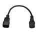 StarTech.com 10ft (3m) Power Extension Cord, C14 to C13, 10A 125V, 18AWG, Computer Power Cord Extension, IEC-320-C14 to IEC-320-C13 AC Power Cable Extension for Power Supply, UL Listed