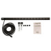 Tripp Lite 1.44kw Single-Phase Basic PDU, 120V Outlets (14 5-15R), 5-15P, 15ft Cord, 0U Vertical