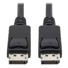 Tripp Lite P580-010 DisplayPort Cable with Latching Connectors, 4K 60 Hz (M/M), Black, 10 ft. (3.05 m) Tripp Lite P580-010 DisplayPort Cable with Latching Connectors, 4K 60 Hz (M/M), Black, 10 ft. (3.05 m)