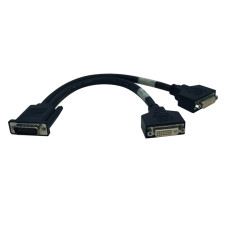 Tripp Lite P576-001 DMS-59 to Dual DVI Splitter Y Cable (M to 2x DVI-I F), 1 ft. (0.31 m)