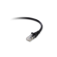 Belkin Cat. 6a Patch Cable, RJ-45 Male, RJ-45 Male, 7ft, Black networking cable 2.1 m