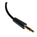Tripp Lite P312-003-RA 3.5mm Mini Stereo Audio Cable with one Right-Angle plug (M/M), 3 ft. (0.91 m)