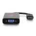C2G 41351 video cable adapter 0.2032 m HDMI VGA (D-Sub) Black