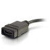 C2G 41357 HDMI cable 0.203 m microHDMI Black