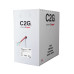C2G 1000ft (304.8m) TAA-Compliant Cat6 Bulk Unshielded (UTP) Ethernet Network Cable with Solid Conductors-Riser CMR-Rated - Red