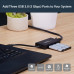 StarTech.com 3-Port Portable USB 3.0 Hub plus Gigabit Ethernet - Aluminum with Built-in Cable~3-Port Portable USB 3.0 Hub plus Gigabit Ethernet - 5Gbps - Aluminum with Built-in Cable