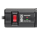 Tripp Lite TLP608RUSBB surge protector Black 6 AC outlet(s) 2.44 m