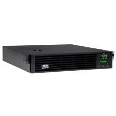 Tripp Lite TAA-Compliant SmartPro 120V 3kVA 2.88kW Line-Interactive Sine Wave UPS, 2U Rack/Tower, Extended Run, Pre-Installed WEBCARDLX Network Interface, LCD, USB, DB9 Serial