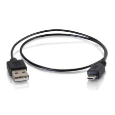 C2G 27053 USB cable 0.45 m USB 2.0 USB A Micro-USB B Black