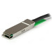 StarTech.com MSA Compliant QSFP+ Direct-Attach Twinax Cable - 2 m (6.6 ft)~MSA Uncoded Compatible 2m 40G QSFP+ to QSFP+ Direct Attach Breakout Cable Twinax - 40 GbE QSFP+ Copper DAC 40 Gbps Low Power Passive Transceiver Module DAC