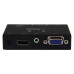 StarTech.com 2x1 VGA + HDMI to VGA Converter Switch w/ Priority Switching – 1080p