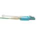 Tripp Lite N844-01M-8LC-PT MTP/MPO Fan-out Cable with Push/Pull Tab Connectors, MTP/MPO to 4xLC, 40GbE, 40GBASE-SR4,OM3 Plenum-rated - Aqua, 1M (3.28 ft.)