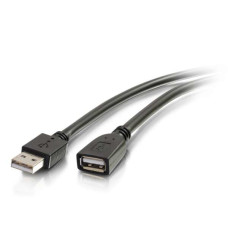 C2G 39011 USB cable 9.75 m USB 2.0 USB A Black