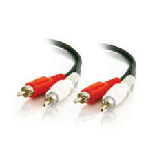 C2G 12ft Value Series RCA Type audio cable 3.6 m 2 x RCA Black