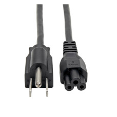 Tripp Lite 3ft, NEMA 5-15P - IEC-320-C5 Black 0.91 m C5 coupler