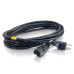 C2G 5ft Universal 16 AWG Power Cord (IEC320C13 -> NEMA 5-15P) Black 1.5 m