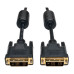 Tripp Lite P561-18N DVI Single Link Cable, Digital TMDS Monitor Cable (DVI-D M/M), 18-in. (45.72 cm)