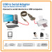 Tripp Lite U209-005-DB25 USB to Serial Adapter Cable (USB-A to DB25 M/M), 5 ft. (1.52 m)
