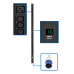 Tripp Lite PDUMV16HV 3.7kW Single-Phase Local Metered PDU, 208/230V Outlets (32-C13, 6-C19), IEC309 16A Blue 16A, 0U Vertical