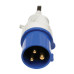 Tripp Lite PDUMV16HV 3.7kW Single-Phase Local Metered PDU, 208/230V Outlets (32-C13, 6-C19), IEC309 16A Blue 16A, 0U Vertical