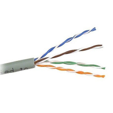 Belkin 1000FT Bulk Gigabit Fast Cat 6 Solid 24Awg PVC Gray networking cable Grey 1000 m