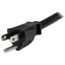 StarTech.com 10ft (3m) Heavy Duty Power Cord, NEMA 5-15P to C19 AC Power Cord, 15A 125V, 14AWG, Computer Power Cord, Heavy Gauge Power Cable for PDUs and Network Equipment, NEMA 5-15P to IEC 60320 C19 Power Cord
