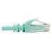 Tripp Lite N261-003-AQ Cat6a 10G Snagless UTP Ethernet Cable (RJ45 M/M), Aqua, 3 ft. (0.91 m)