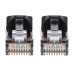 Tripp Lite N261-003-BK Cat6a 10G Snagless UTP Ethernet Cable (RJ45 M/M), Black, 3 ft. (0.91 m)