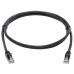 Tripp Lite N261-007-BK Cat6a 10G Snagless UTP Ethernet Cable (RJ45 M/M), Black, 7 ft. (2.13 m)