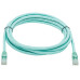 Tripp Lite N261-010-AQ Cat6a 10G Snagless UTP Ethernet Cable (RJ45 M/M), Aqua, 10 ft. (3.05 m)