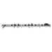 Tripp Lite 12-Outlet (10-15A & 2-20A) Power Strip with Surge Protection, 15-ft. Cord, 1650 Joules, 36 in.