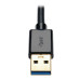 Tripp Lite U344-001-VGA USB 3.0 SuperSpeed to VGA Adapter, 512MB SDRAM - 2048x1152,1080p