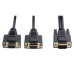Tripp Lite P516-006-HR High Resolution VGA Monitor Y Splitter Cable (HD15 M to 2x HD15 F), 6 ft. (1.83 m)