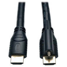 Tripp Lite P569-010-LOCK High Speed HDMI Cable with Ethernet and Locking Connector, UHD 4K, 24AWG (M/M), 10 ft. (3.05 m)
