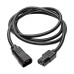 Tripp Lite P005-006 Heavy-Duty PDU Power Cord, C13 to C14 - 15A, 250V, 14 AWG, 6 ft. (1.83 m), Black