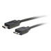 C2G 10ft, USB 3.0 Type C, Micro-USB B USB cable 3.048 m USB 3.2 Gen 1 (3.1 Gen 1) USB C Black