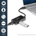 StarTech.com USB to Ethernet Adapter, USB 3.0 to 10/100/1000 Gigabit Ethernet LAN Converter for Laptops, 11.8in/30cm Attached Cable, USB to RJ45 Adapter, NIC Adapter, USB Network Adapter