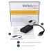 StarTech.com USB to Ethernet Adapter, USB 3.0 to 10/100/1000 Gigabit Ethernet LAN Converter for Laptops, 11.8in/30cm Attached Cable, USB to RJ45 Adapter, NIC Adapter, USB Network Adapter