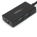 StarTech.com USB to Ethernet Adapter, USB 3.0 to 10/100/1000 Gigabit Ethernet LAN Converter for Laptops, 11.8in/30cm Attached Cable, USB to RJ45 Adapter, NIC Adapter, USB Network Adapter