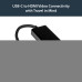 StarTech.com USB-C to HDMI Adapter with 4K 30Hz - Black