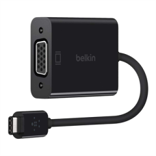 Belkin USB-C\VGA USB graphics adapter Black