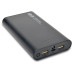 Tripp Lite Portable 12,000mAh Dual-Port Mobile Power Bank USB Battery Charger with LED Flashlight