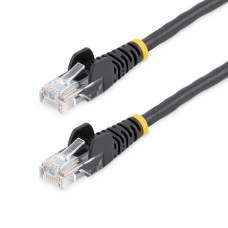 StarTech.com 25 ft Black Snagless Category 5e (350 MHz) UTP Patch Cable networking cable 7.62 m