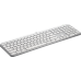 Logitech MX Keys S for Mac keyboard Office RF Wireless + Bluetooth QWERTY English Aluminium, White