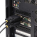 StarTech.com 4-Port Serial PCIe Card, Quad-Port PCI Express to RS232/RS422/RS485 (DB9) Serial Card, Low-Profile Bracket Incl., 16C1050 UART, Windows/Linux, TAA Compliant - Level-4 ESD Protection