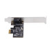 StarTech.com 1-Port 2.5Gbps NBASE-T PCIe Network Card, Intel® I225-V, Single-Port Computer Network Card, Ethernet MultiGigabit NIC, PCI Express Server LAN Card