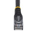 StarTech.com 50ft CAT6 Ethernet Cable - Black CAT 6 Gigabit Ethernet Wire -650MHz 100W PoE RJ45 UTP Molded Network/Patch Cord w/Strain Relief/Fluke Tested/Wiring is UL Certified/TIA