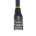 StarTech.com 100ft CAT6 Ethernet Cable - Black CAT 6 Gigabit Ethernet Wire -650MHz 100W PoE RJ45 UTP Molded Network/Patch Cord w/Strain Relief/Fluke Tested/Wiring is UL Certified/TIA