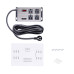 StarTech.com 4-Outlet Industrial Power Strip 125V/15A, EMI/RFI Isolation, Surge Protection, Mountable PDU, Attached 8ft/2.4m Power Cord, NEMA 5-15P/R, UL Listed