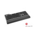 Kensington MK7500F QuietType Pro keyboard Home/Office USB + RF Wireless + Bluetooth QWERTY US English Aluminium, Black